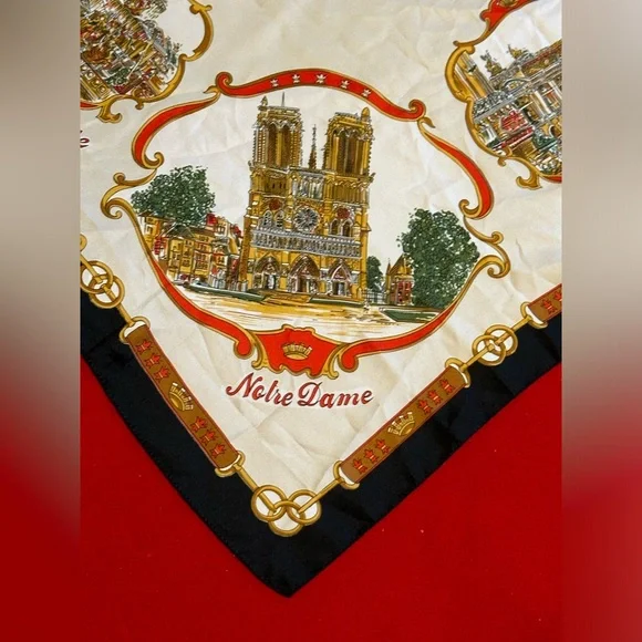 Souvenir de Paris Vintage Women Scarf